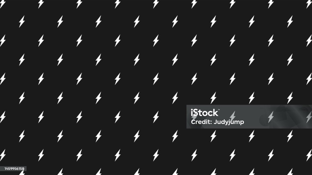 Bolt Pattern Vector Thunder Pattern Wallpaper Free Space For Text ...