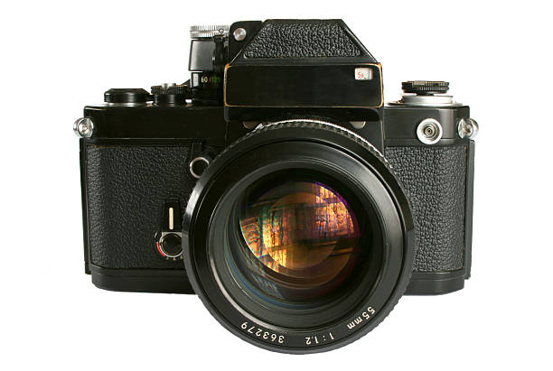 clásico 35 mm cámara slr. - single lense reflex fotografías e imágenes de stock