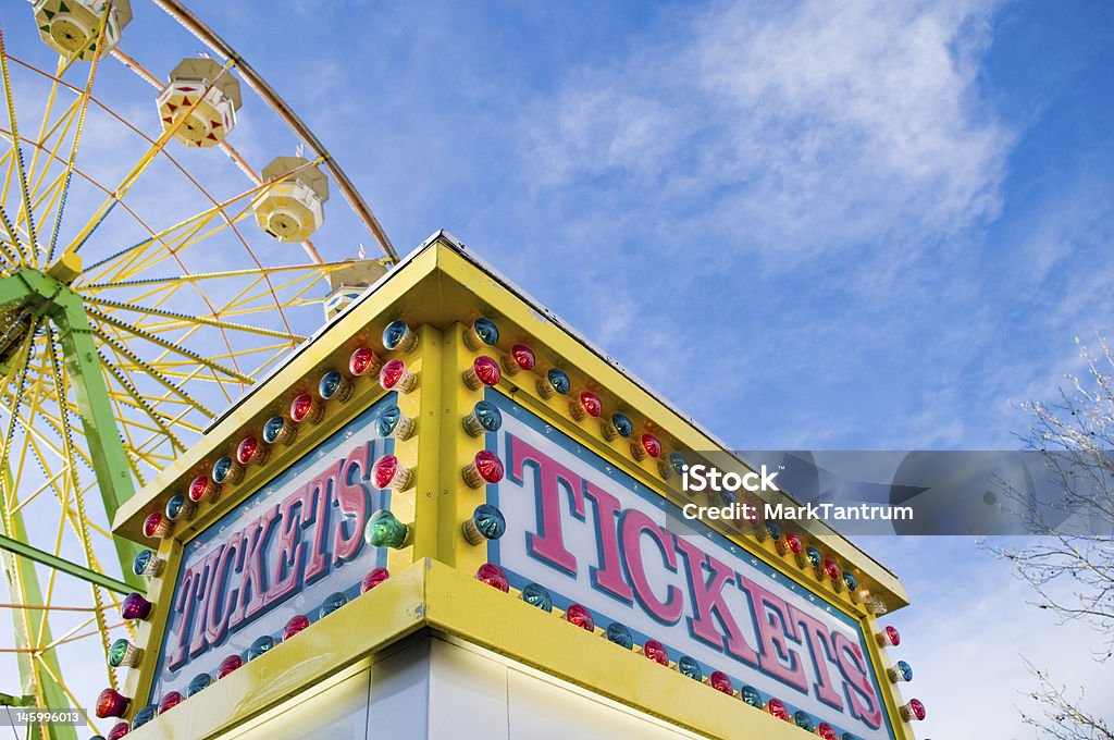 Balcão da Bilheteira em county faire - Royalty-free Feira Agrícola Foto de stock