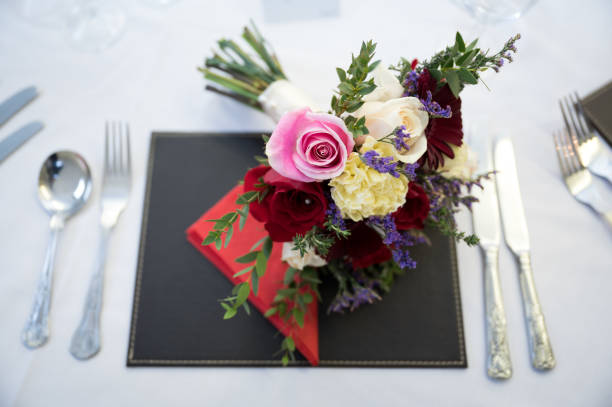 Romantic table setting