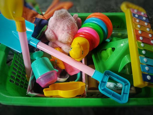 istock Close-up children's colorful toys 1459962817