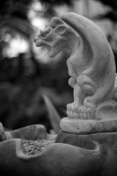 istock Gargoyle in greenhouse 145996609