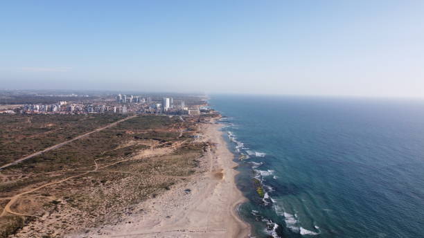 istock Israel Seascape with desert views 1459970468