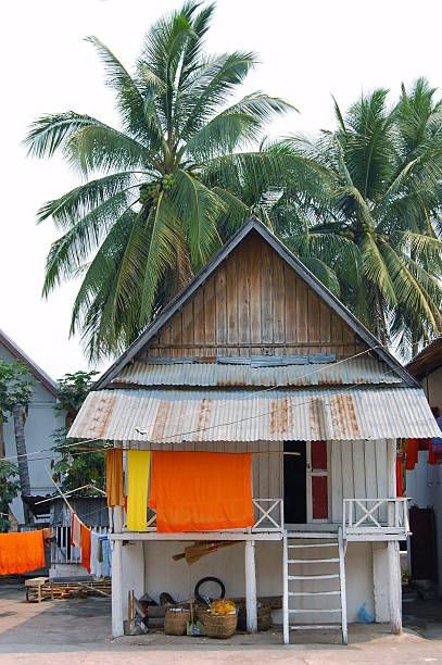 Casa Tropical - foto de stock