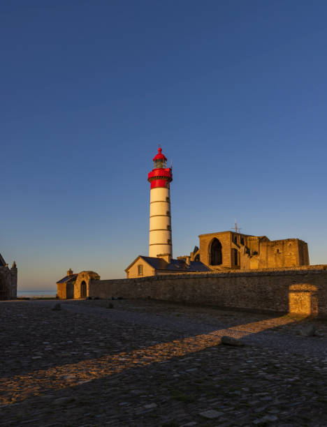 istock Saint-Mathieu Lighthouse, Pointe Saint-Mathieu in Plougonvelin, Finistere, France 1459977936