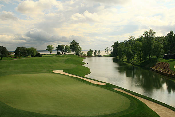                                 Golf Green, Water, grass and sandtraps