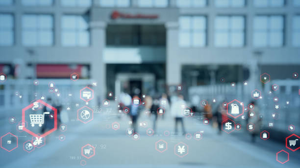 istock Commerce and technology concept. Retail as a Service. RaaS. 1459984036