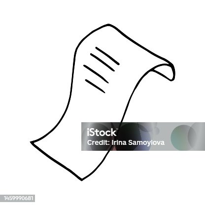istock letter hand drawn in doodle style. document icon, sticker. 1459990681