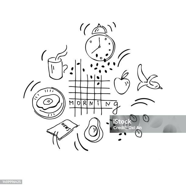 Утро Stock Illustration Download Image Now Crossword Puzzle