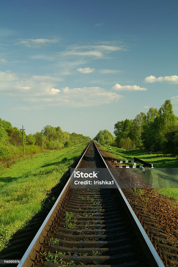 railroad - Foto de stock de Acero libre de derechos