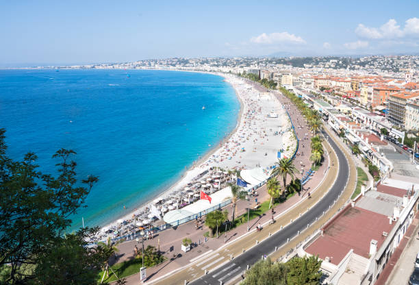 istock Panoramic view of Nice, France 1460007156