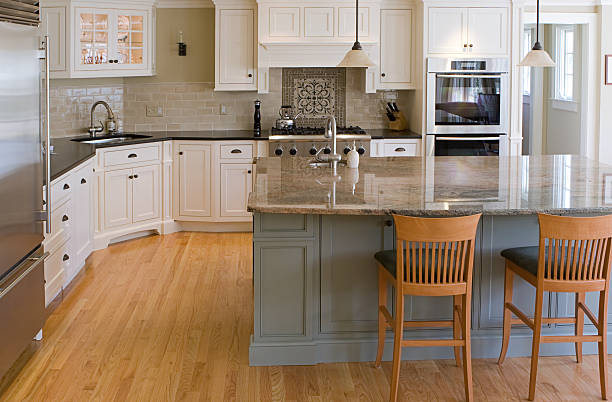 interior kitchen view stock photo