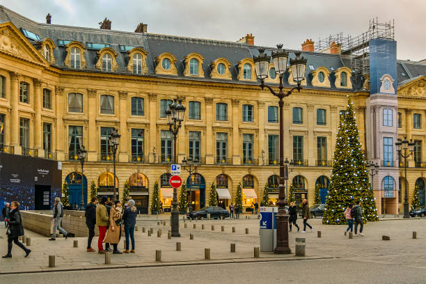 ヴァンドーム広場、パリ、フランス - napoleon bonaparte ストックフォトと画像