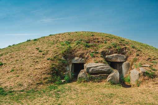 Møn is home to some of Denmark’s most beautiful and best-preserved stone dolmens and burial chambers. Even though several of them are more than 5,000 years old, you can still get really close and actually crawl all the way into the burial chamber.