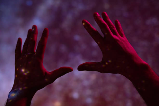 istock Enjoying night sky and Milky Way stars. 1460016289