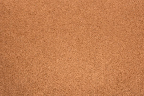 istock Texture of a sheet of beige felt for needlework 1460019534