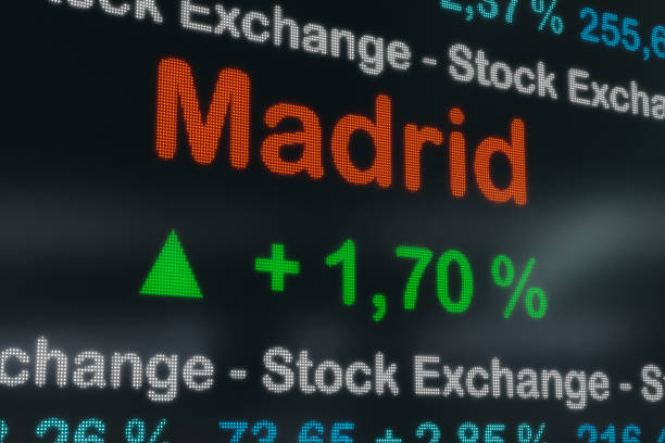 istock Madrid stock exchange moving up 1460021996
