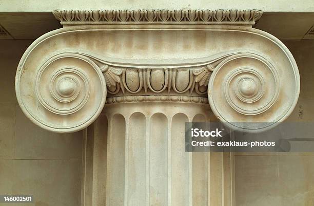 Detail Of Ancient Column Stock Photo - Download Image Now - Ancient, Antique, Antiquities