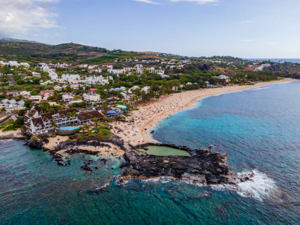 istock Saint-Gilles, Reunion Island - Boucan Canot beach 1460026429