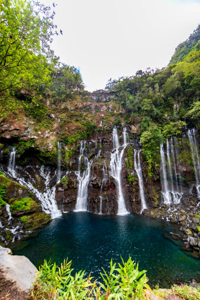 istock Saint-Joseph, Reunion Island - Langevin waterfall 1460026865