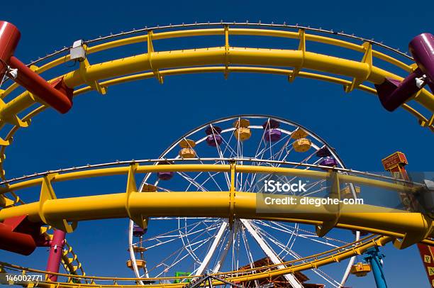 Foto de Santa Monica Rodagigante Detalhe e mais fotos de stock de Califórnia - Califórnia, Cidade de Los Angeles, Fotografia - Imagem