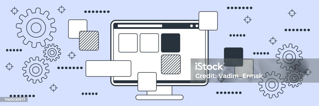 Application Development Vector Concept Stock Illustration - Download ...