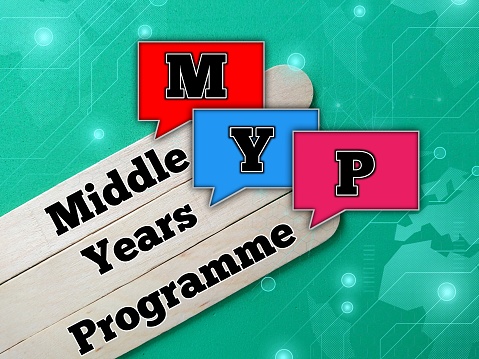 Middle Years Programme text or Business concept.