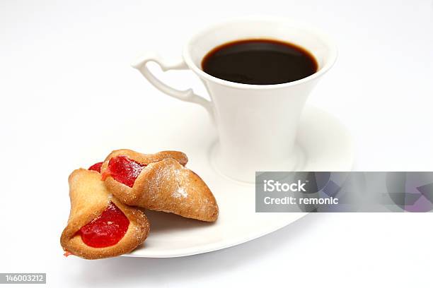 Caffè Con Biscotti - Fotografie stock e altre immagini di Bevanda calda - Bevanda calda, Bianco, Bibita