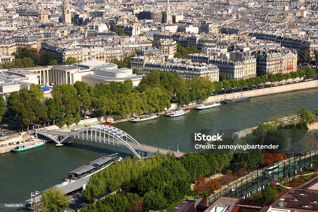 Vista di Parigi - Foto stock royalty-free di Ambientazione esterna