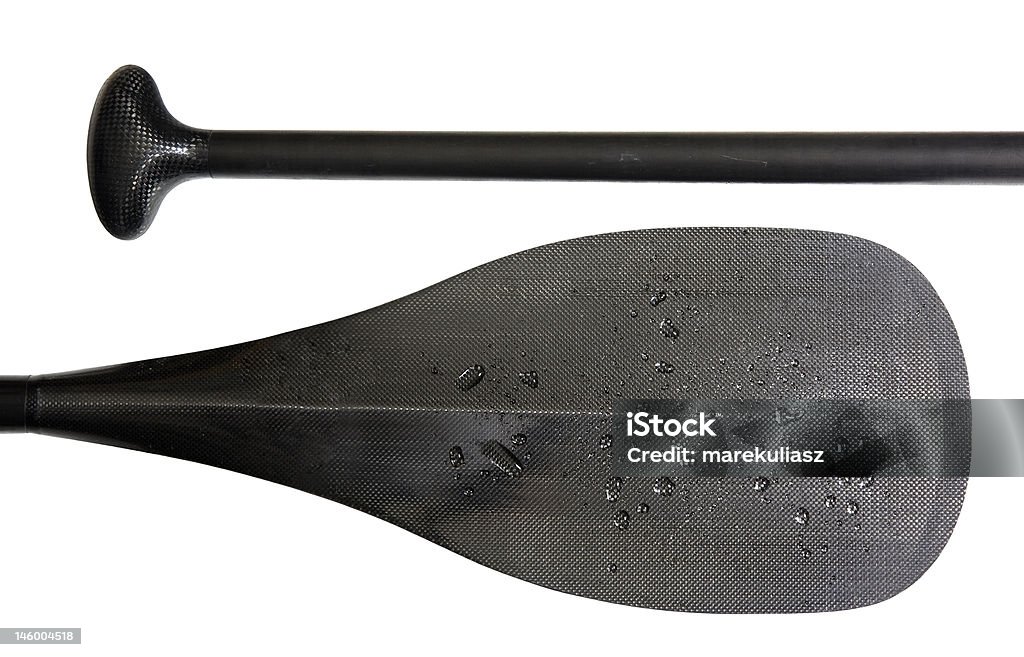 가벼운 탄소 섬유 패들 for 카누 레이싱 - 로열티 프리 스포츠 레이스 스톡 사진