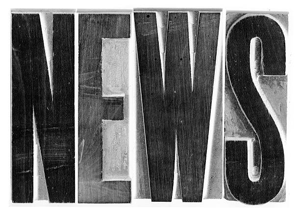 istock News Woodcut Type 146004616