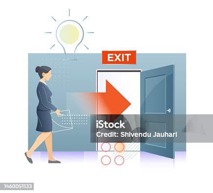 istock Lay Off - Loss of Job - Budget cut on Research Project - Illustration 1460051133