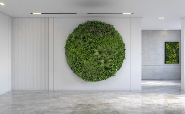 istock Interior design of modern apartment. Interior mockup, 3d render 1460051674