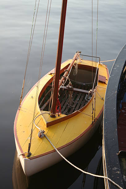 istock Wood sail boat 146005274