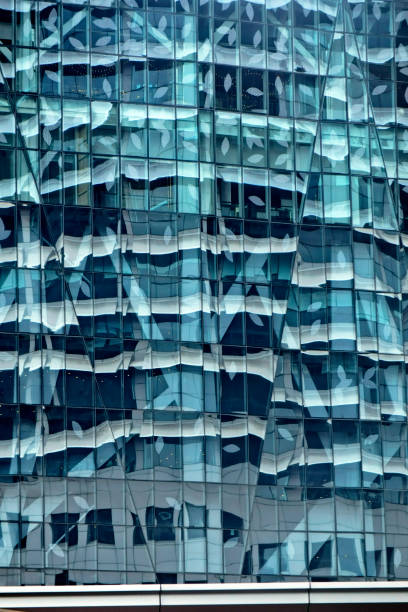 istock Abstract office building glass exterior background 1460057086