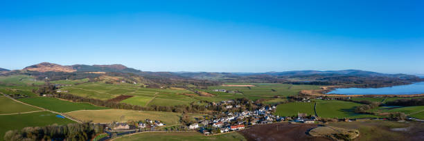 istock Panoramic view of a Scottish rural village 1460059859