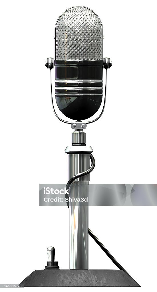 Mikrofon - Lizenzfrei Altertümlich Stock-Foto