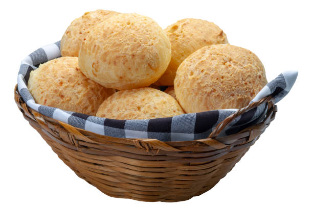 istock Cheese bread basket, Brazilian snack, cheese bread 1460067362