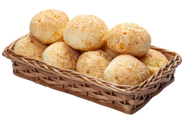 istock Cheese bread basket, Brazilian snack, cheese bread 1460067408