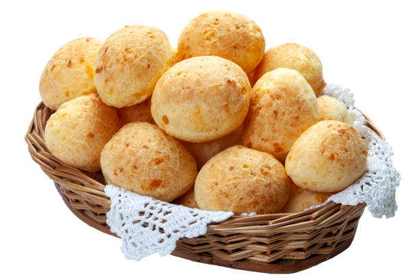 Cheese bread basket, Brazilian snack, cheese bread