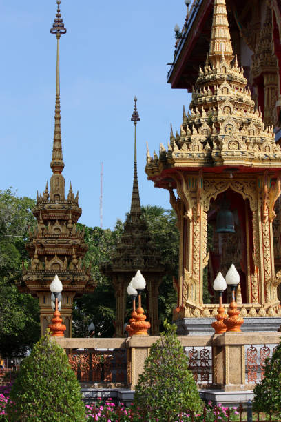 istock golden Buddhist temple in Thailand 1460069838
