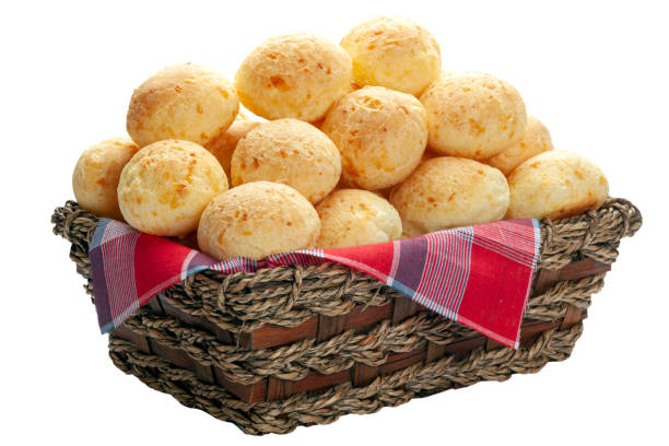 istock Cheese bread basket, Brazilian snack, cheese bread 1460072708