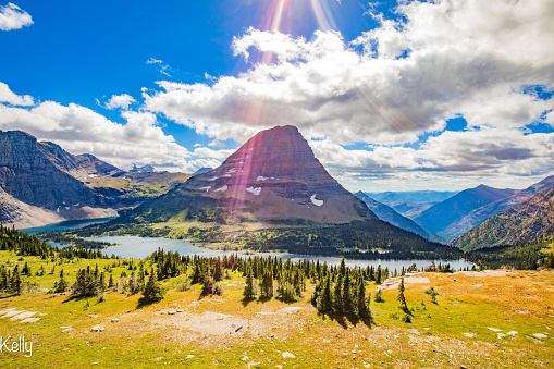 Hidden Lake in Glacier National Park