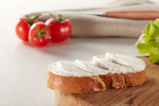 Homemade Bruschetta With Cheese And Tomato