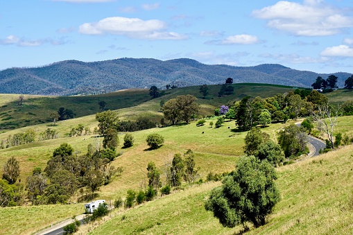 Snowy Mountains, New South Wales,Summer landscape