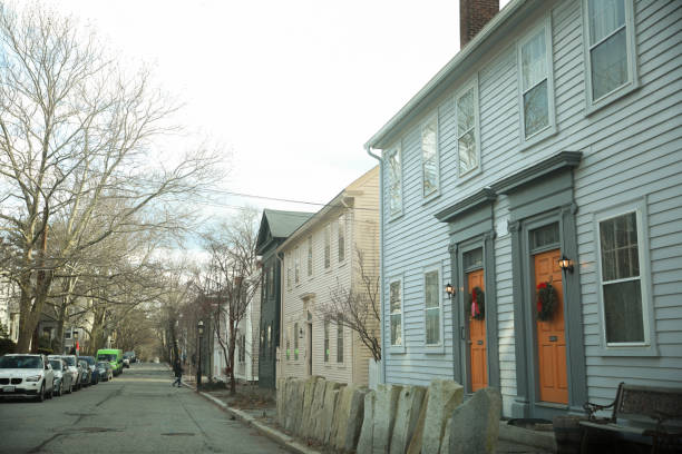 istock Rhode Island Buildings River Water columns old building 1460111629