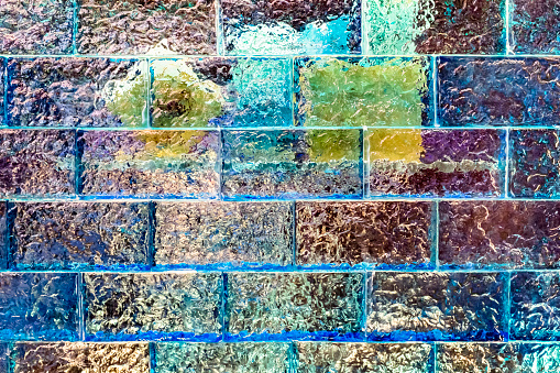 Translucent glass wall