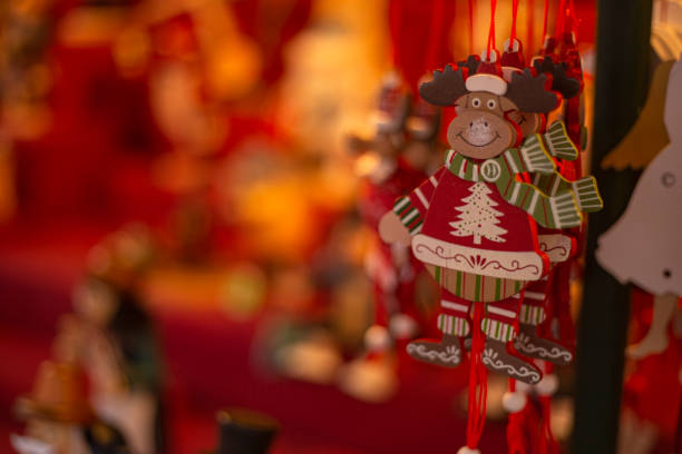 istock Christmas toy, decoration for the Christmas tree, deer 1460153672