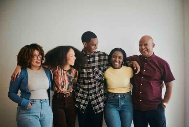 istock Diversity, collaboration and portrait with happiness and business people, creative group with solidarity at startup. Team, support with men and women, community and global, work together with smile 1460162133