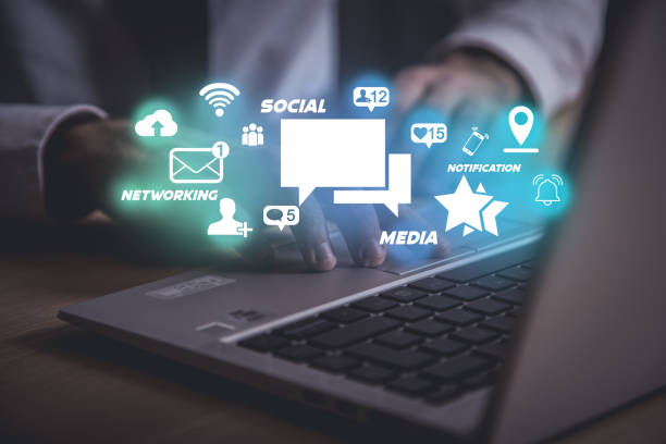 istock business network communication concept, person hand using smartphone on online cyberspace technology for digital social media connection, showing mobile web marketing with emotion icon on phone device 1460163839